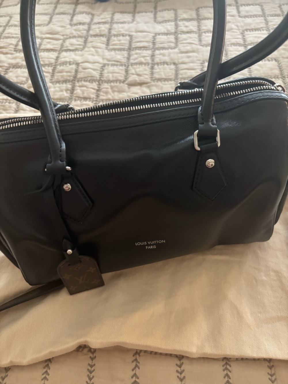 Louis Vuitton Black Speedy Cargo Vibe - new